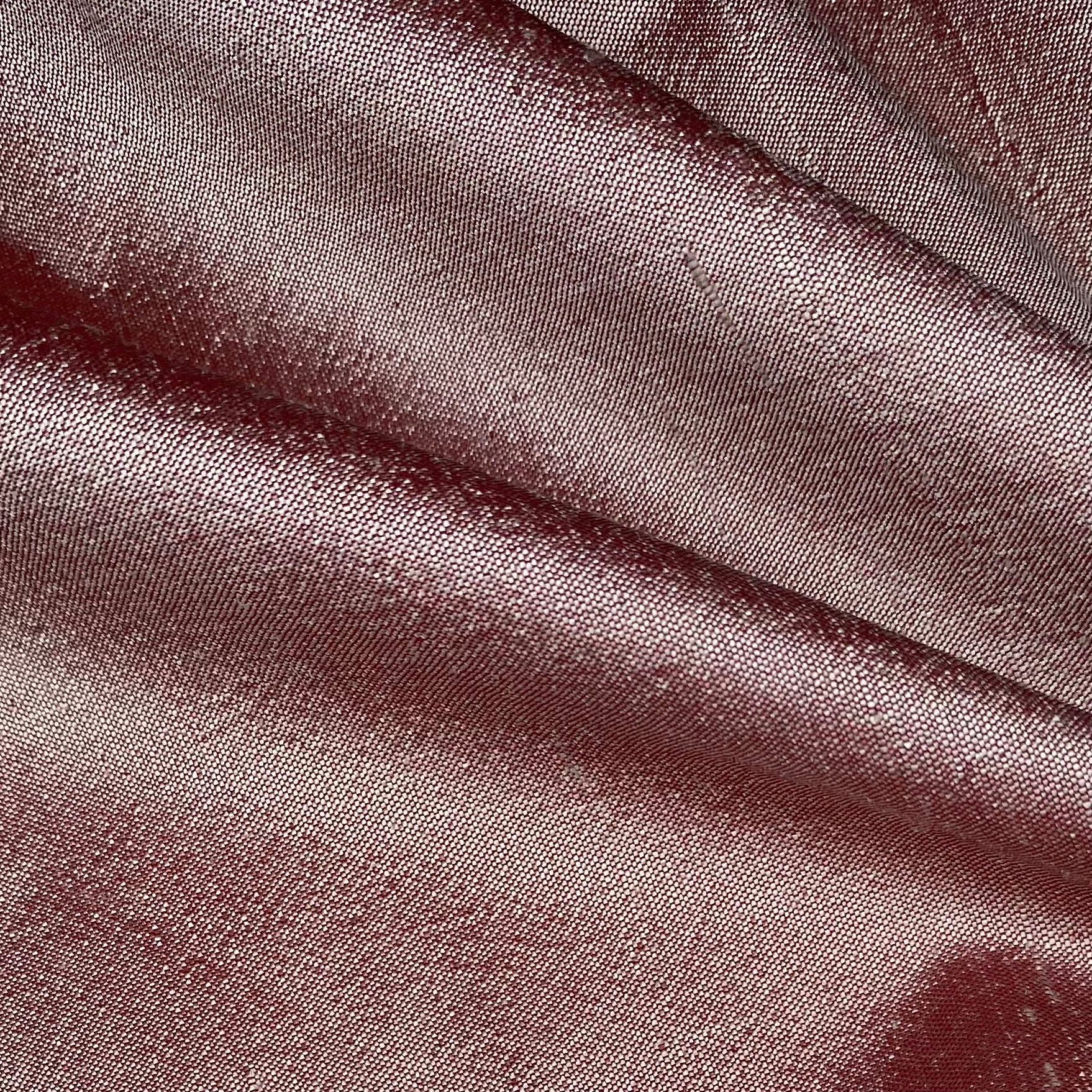Shot Silk Dupioni - Blush/Red