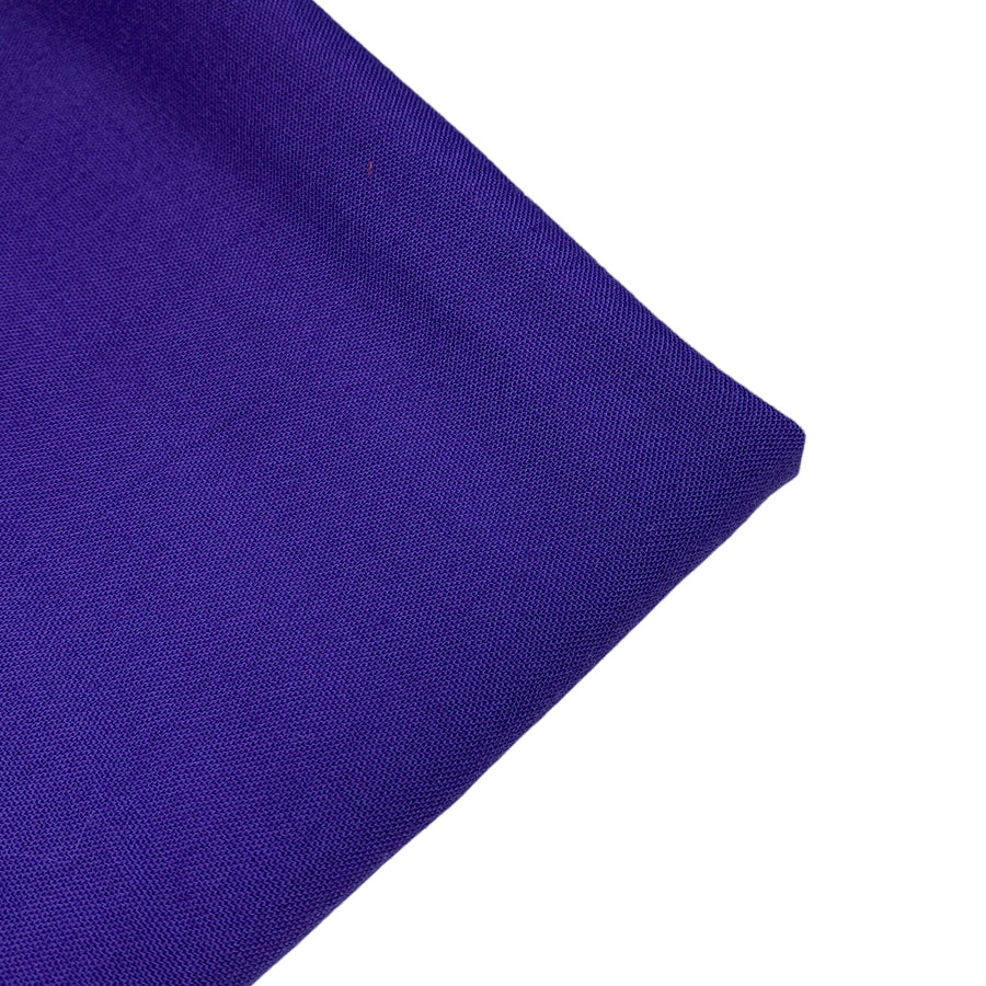 Crinkled Polyester/Cotton - Frosty Purple