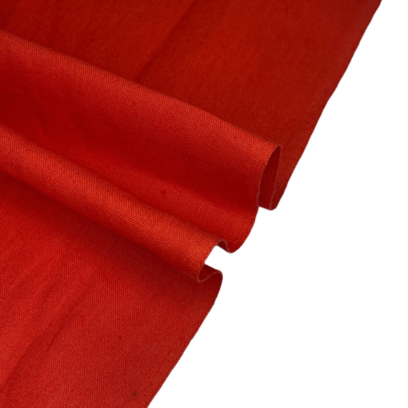 Cotton/Linen Blend - Orange