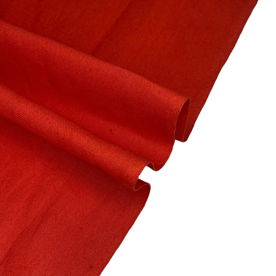 Cotton/Linen Blend - Orange