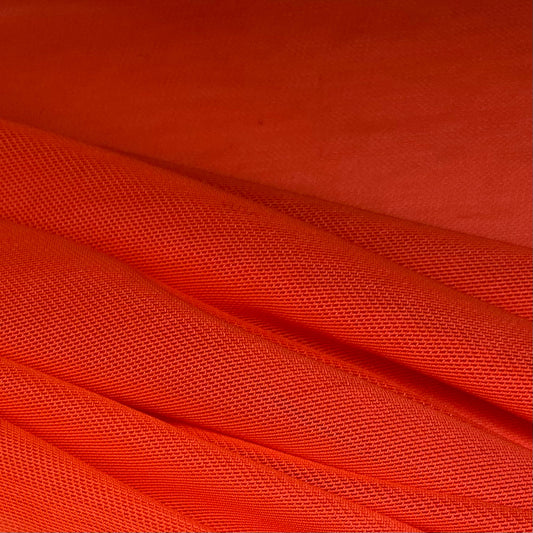 Stretch Mesh - Power Mesh - Neon Orange