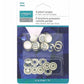 Pearl Snaps - 11.5mm (1/2″) - Navy - 6 Sets