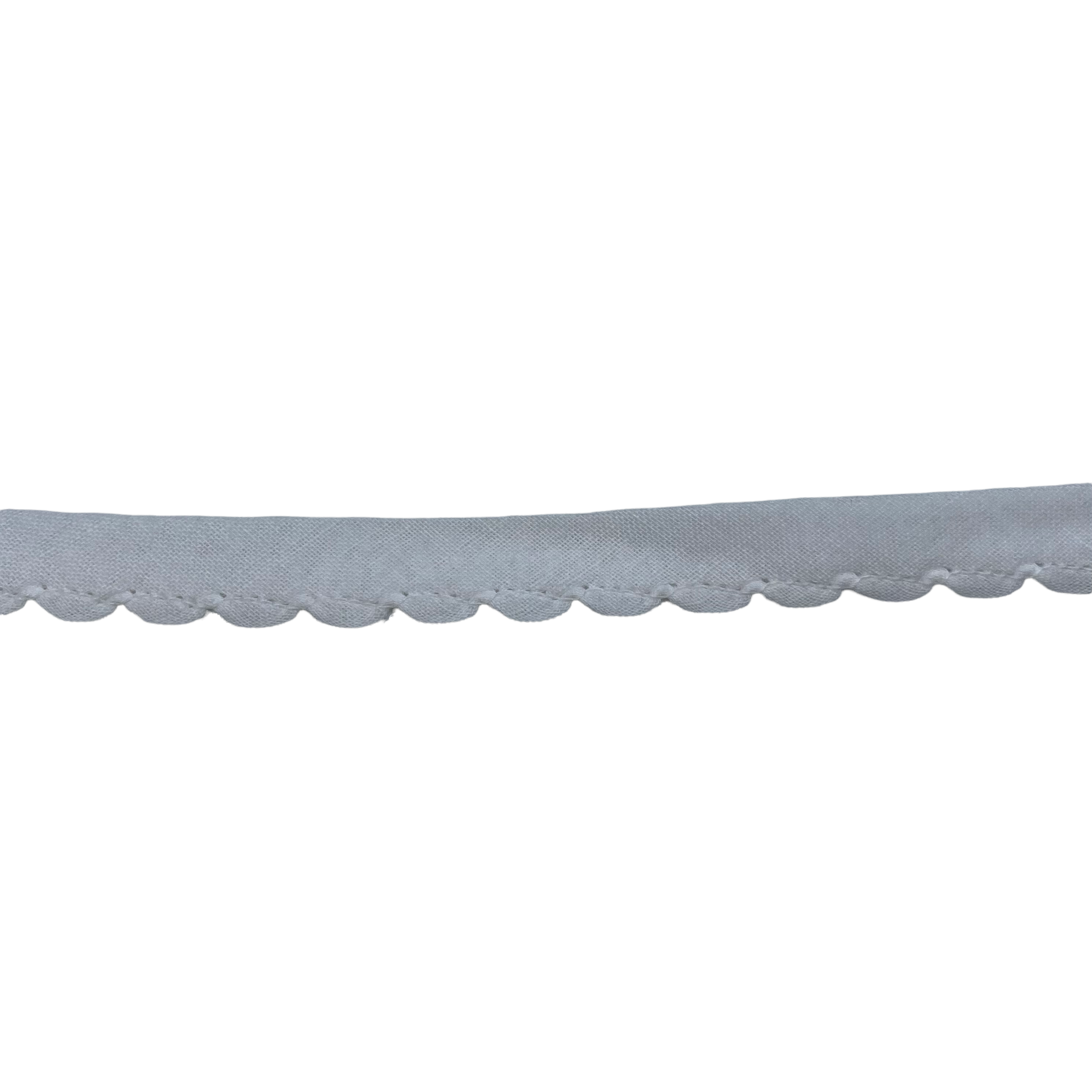 Scalloped Trim - 10mm - Blue