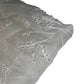 Embroidered Beaded Silk Organza - Burgundy