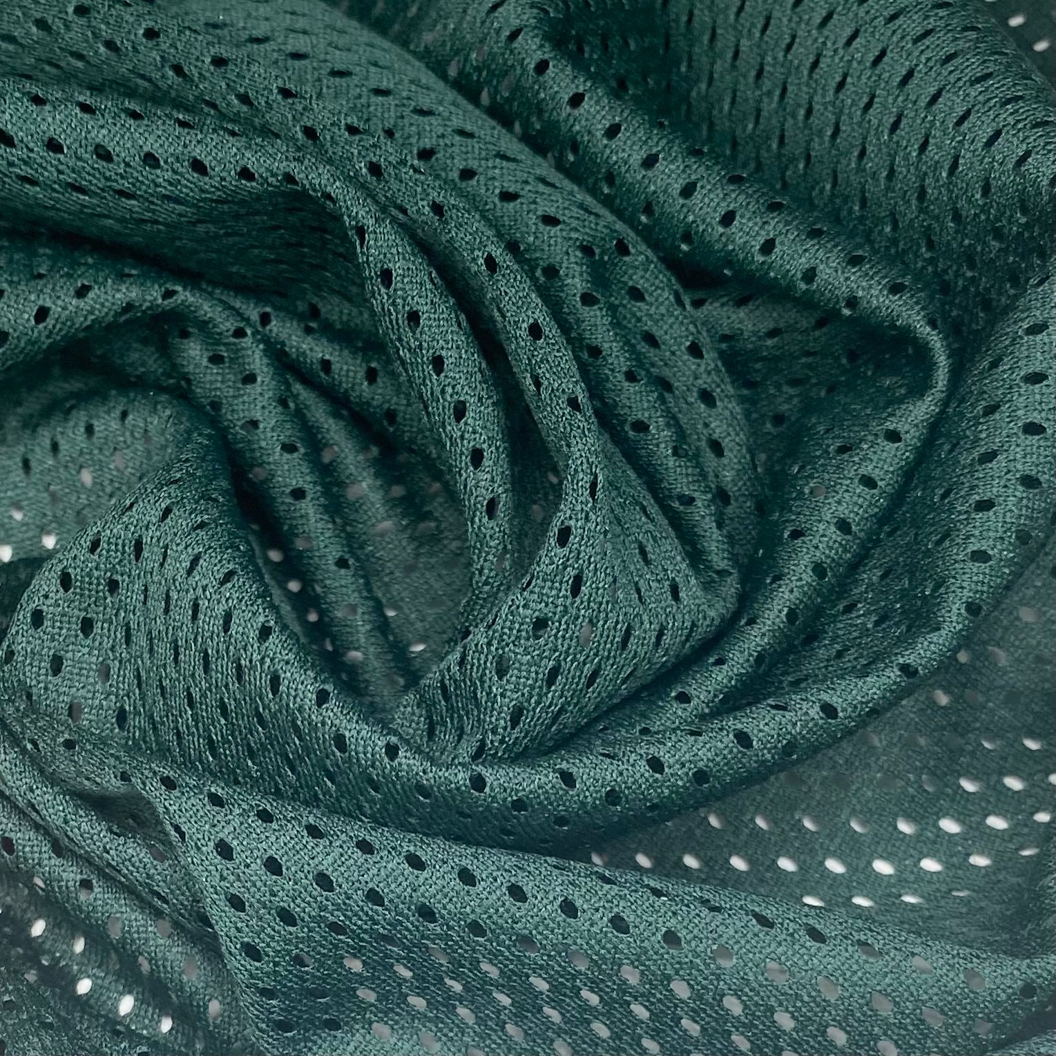 Athletic Jersey Mesh - Army Green