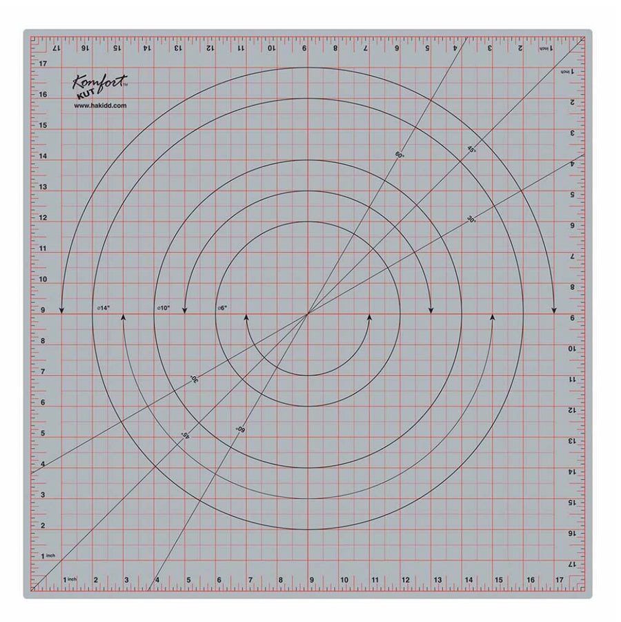 Rotating Cutting Mat - 18″ x 18″