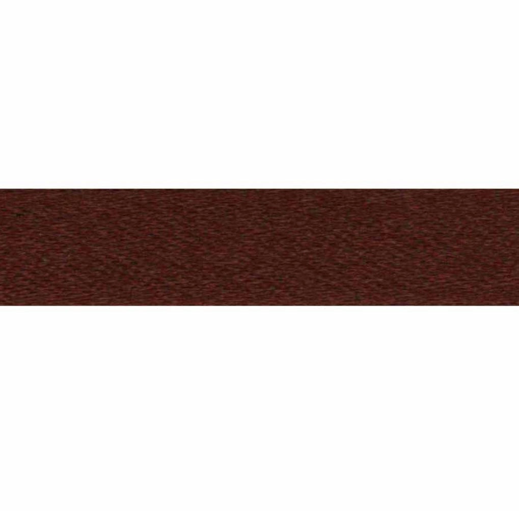 Double Sided Satin Ribbon - 6mm x 4m - Brown
