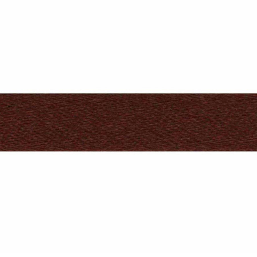 Double Sided Satin Ribbon - 6mm x 4m - Brown