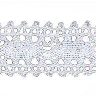 Lace Trim - 25mm - By the Yard - Black