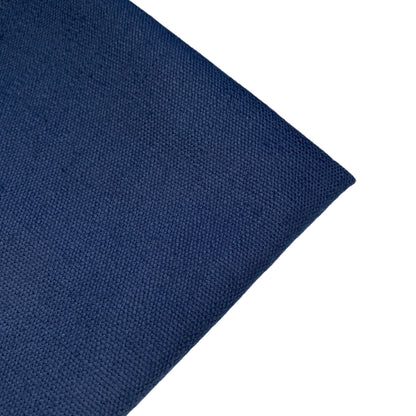 Rain Slub Cotton/Linen Canvas - 10 oz - Navy