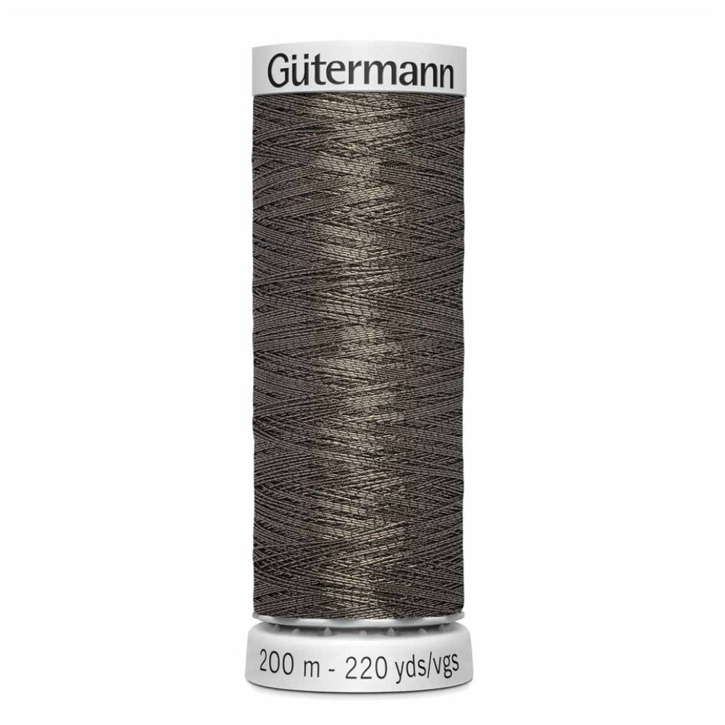 Dekor Metallic Thread - 200m - Brilliant Pink