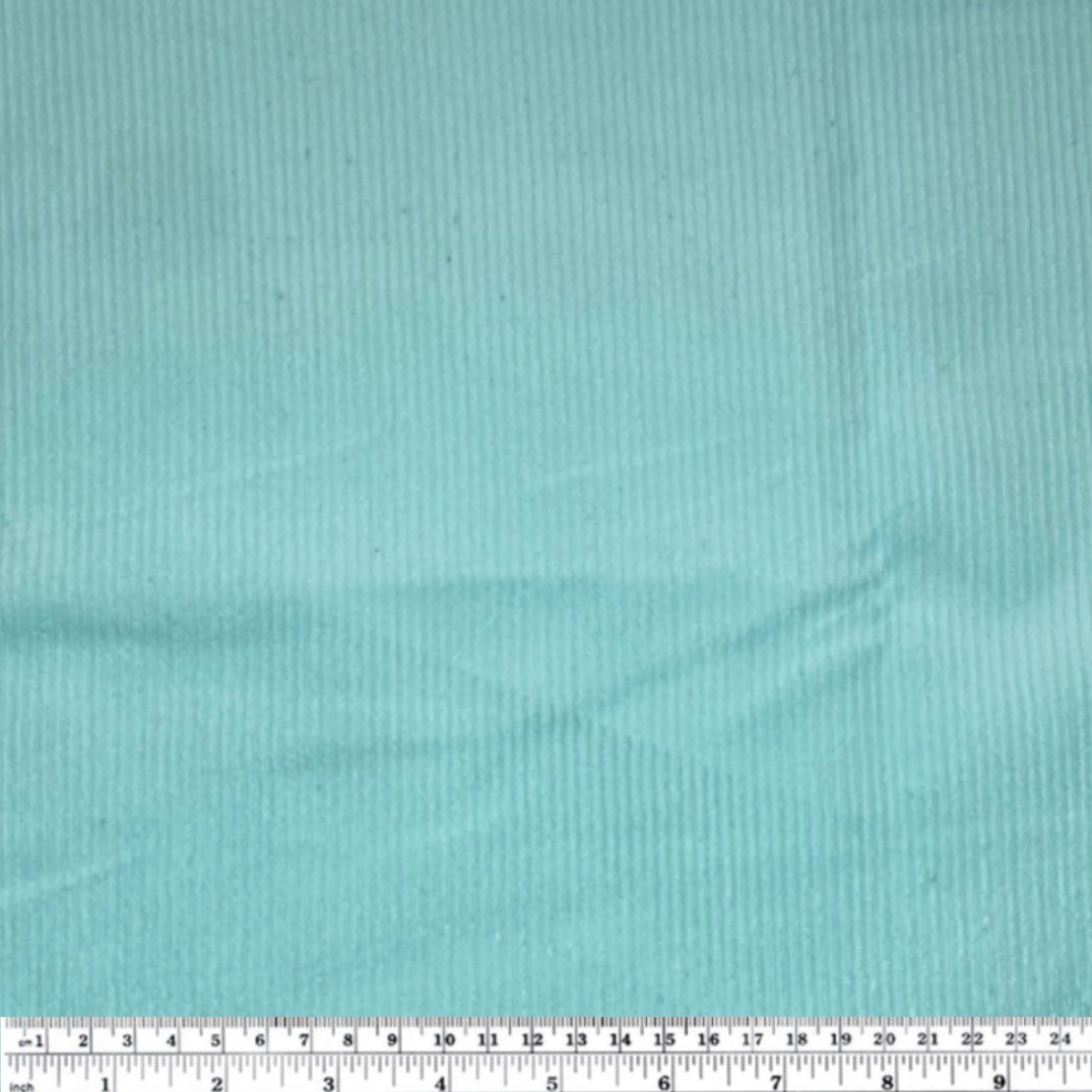 Cotton Corduroy - Wide Wale - Mint