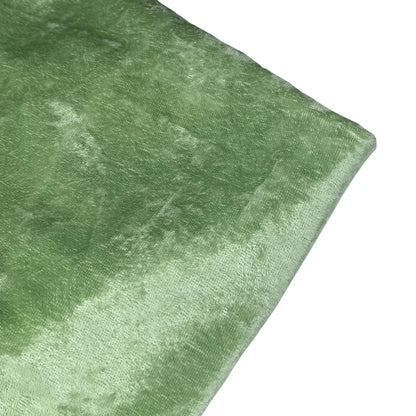 Crushed Stretch Velvet - Mint Green
