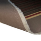 Sunbrella Striped Woven Upholstery - 48” - Brown/Yellow/Red/Green