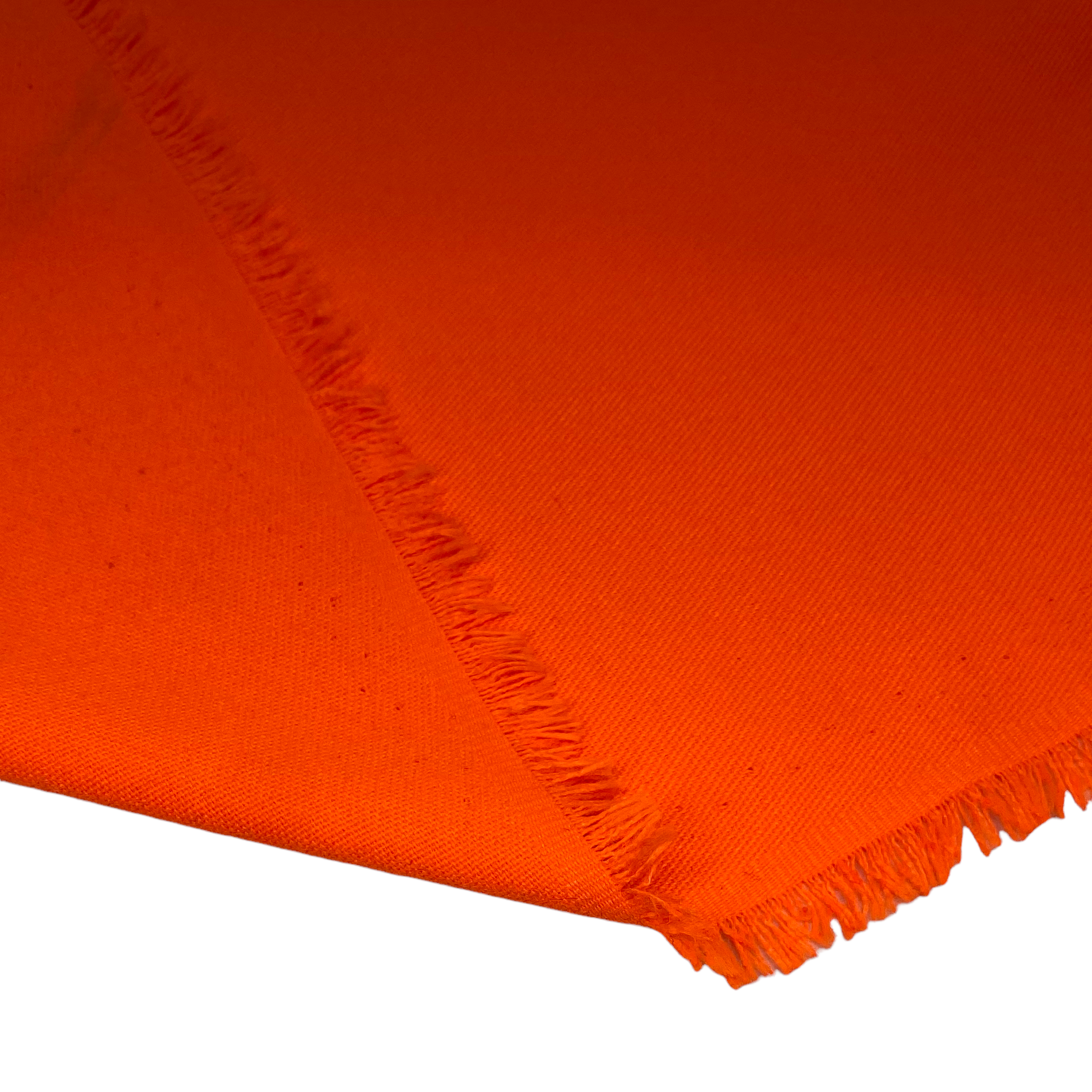 Hi Vis Polyester 8oz Twill Canvas - Neon Orange