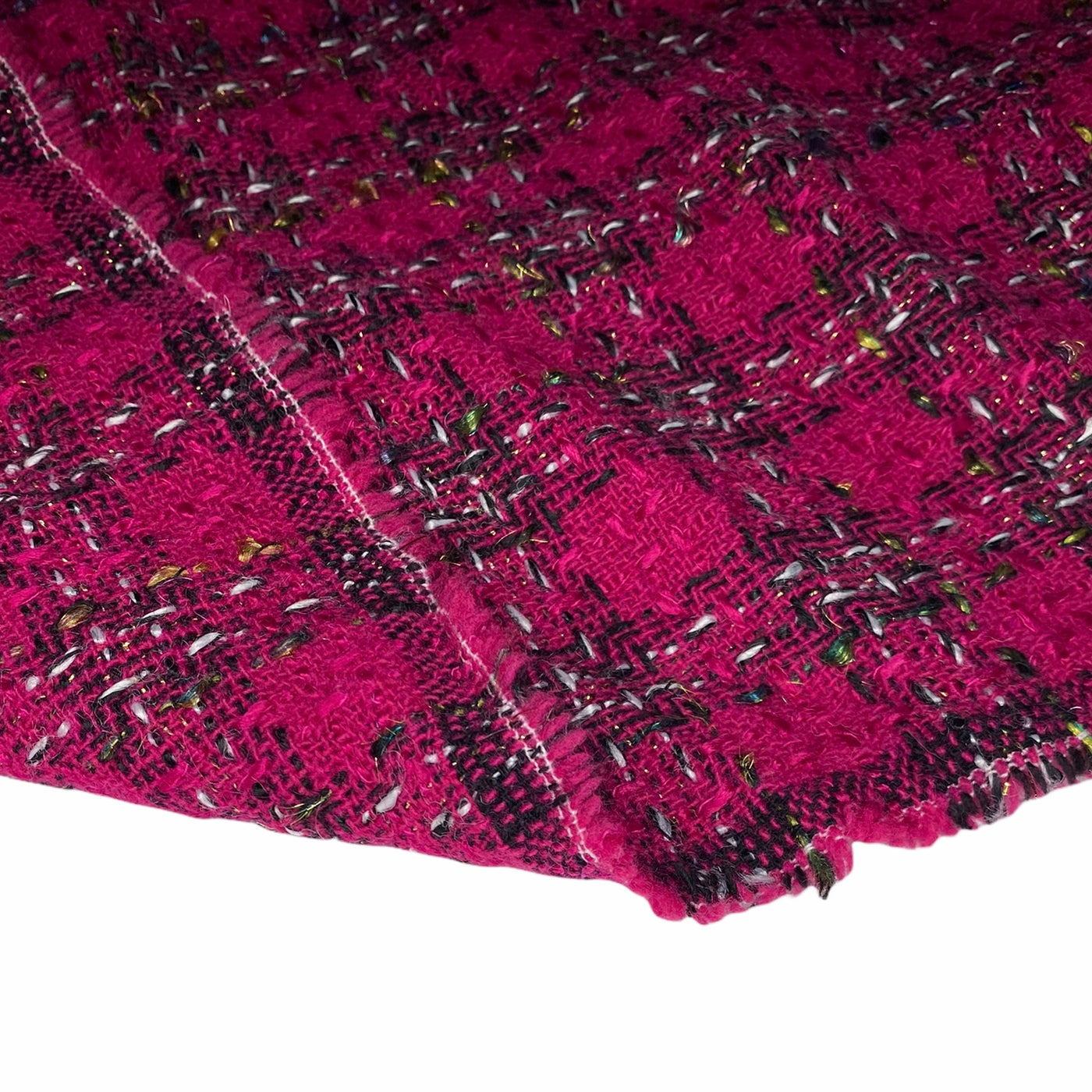Boucle Wool Coating - Pink