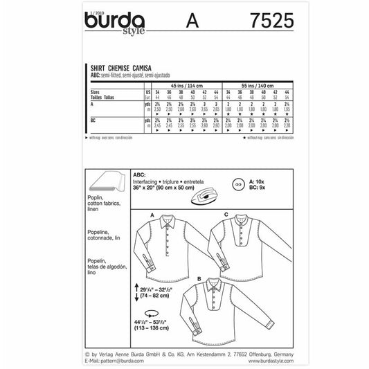 Men’s Shit Pattern - 7525