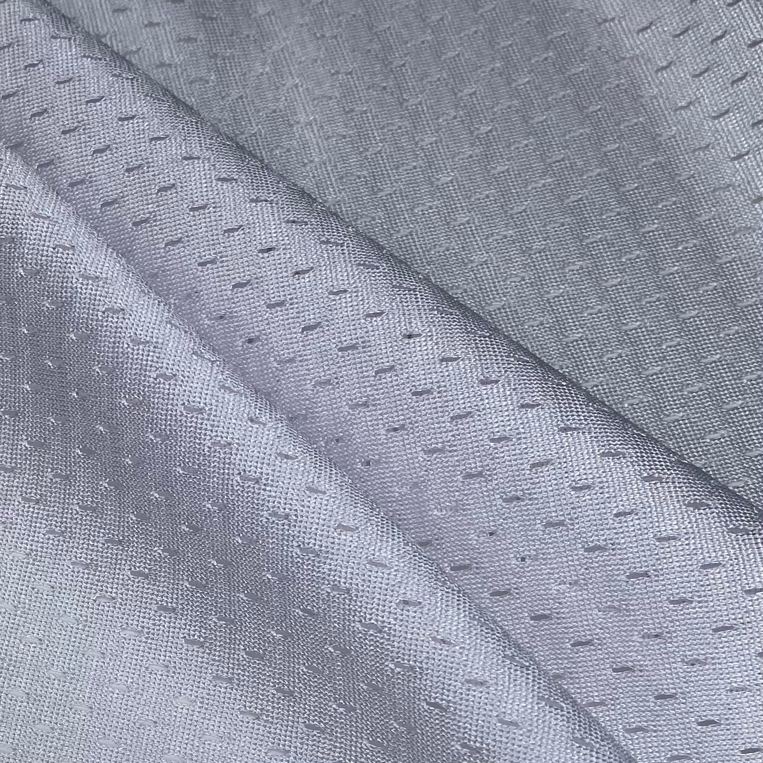 Athletic Jersey Mesh - White