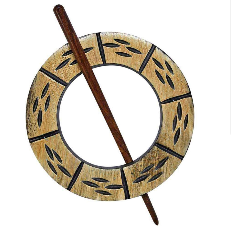 Shawl Pin - Horn - 3 1/8”