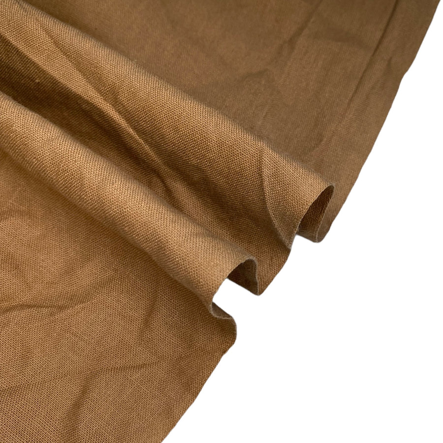 Cotton/Linen Blend - Light Brown