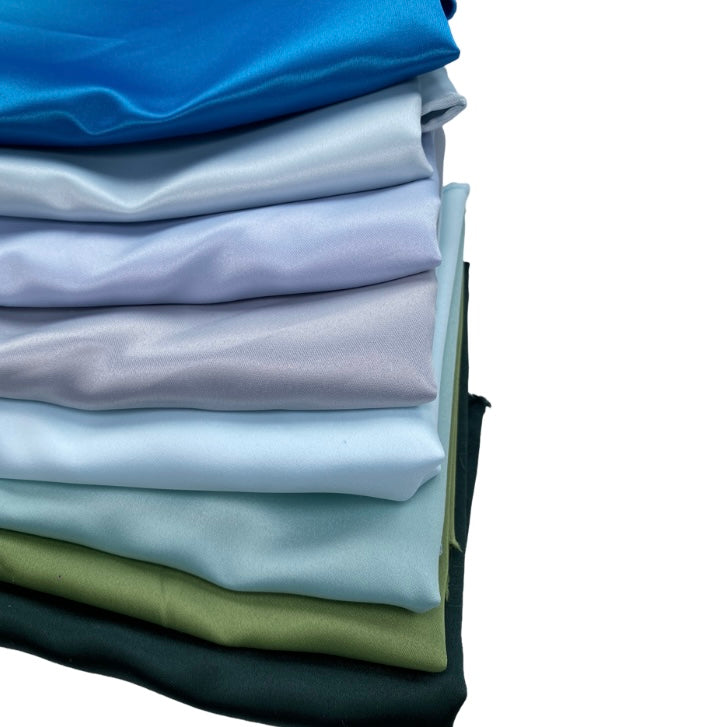 Peau De Soie - Matte Satin - Blue