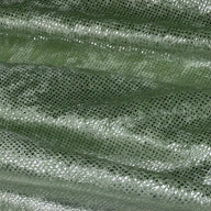 Metallic Dot Stretch Velvet - Mint Green/Silver