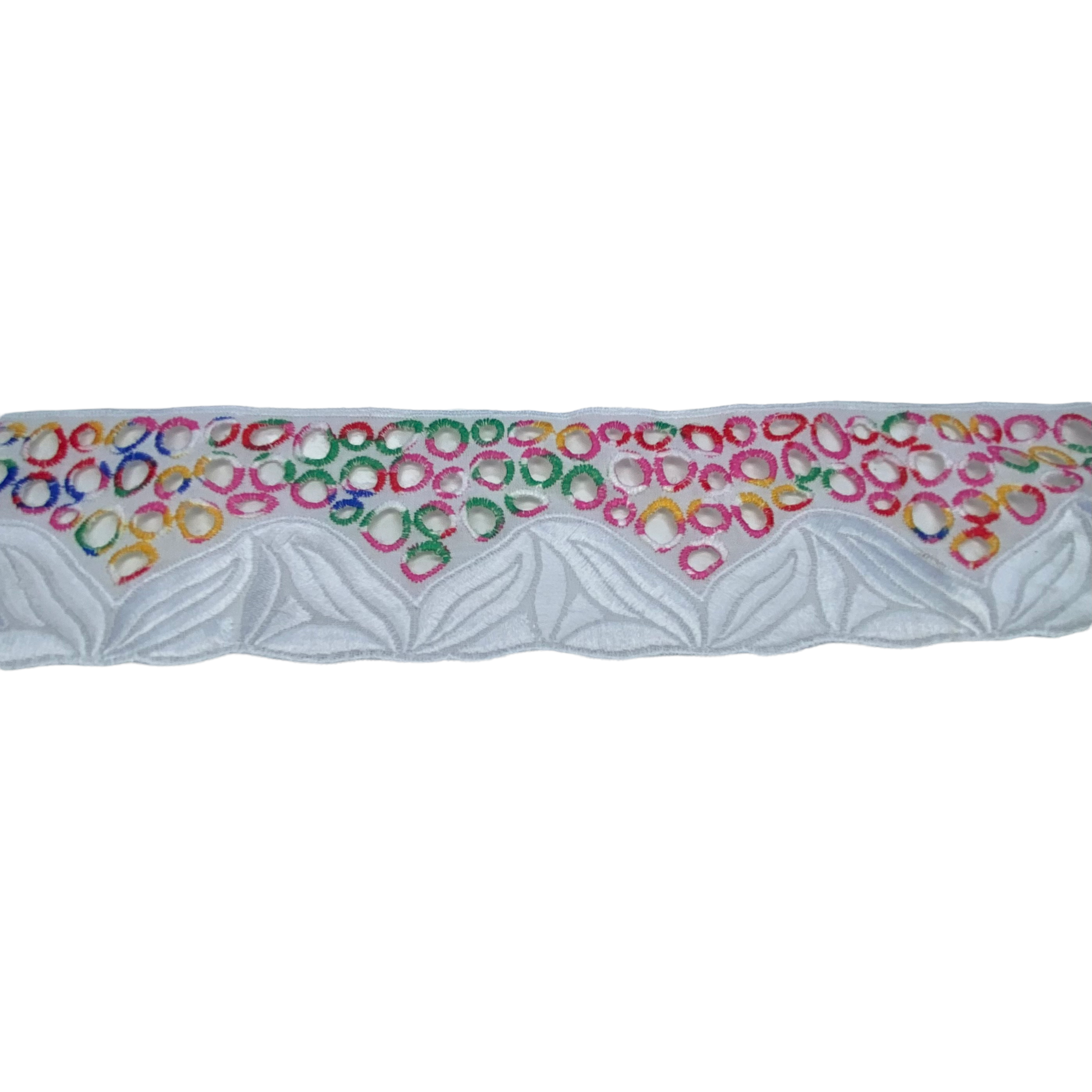 Decorative Eyelet Trim - 2”