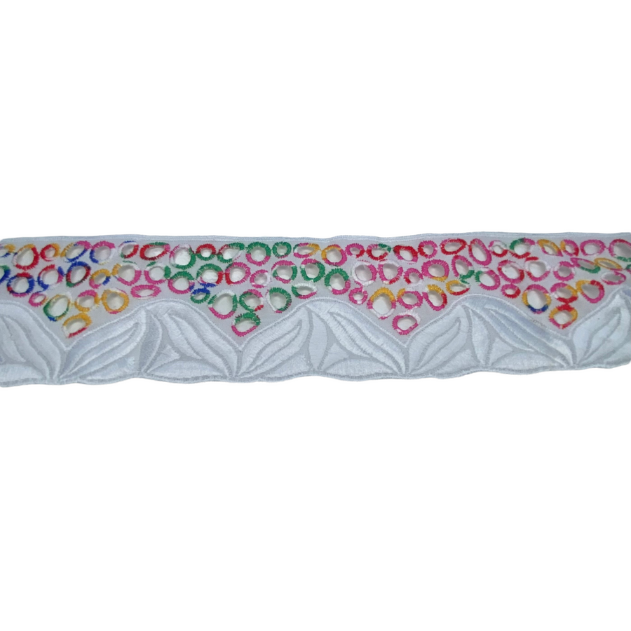 Decorative Eyelet Trim - 2”