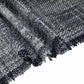 Woven Wool Coating - Plaid - Grey/White/Black/Purple