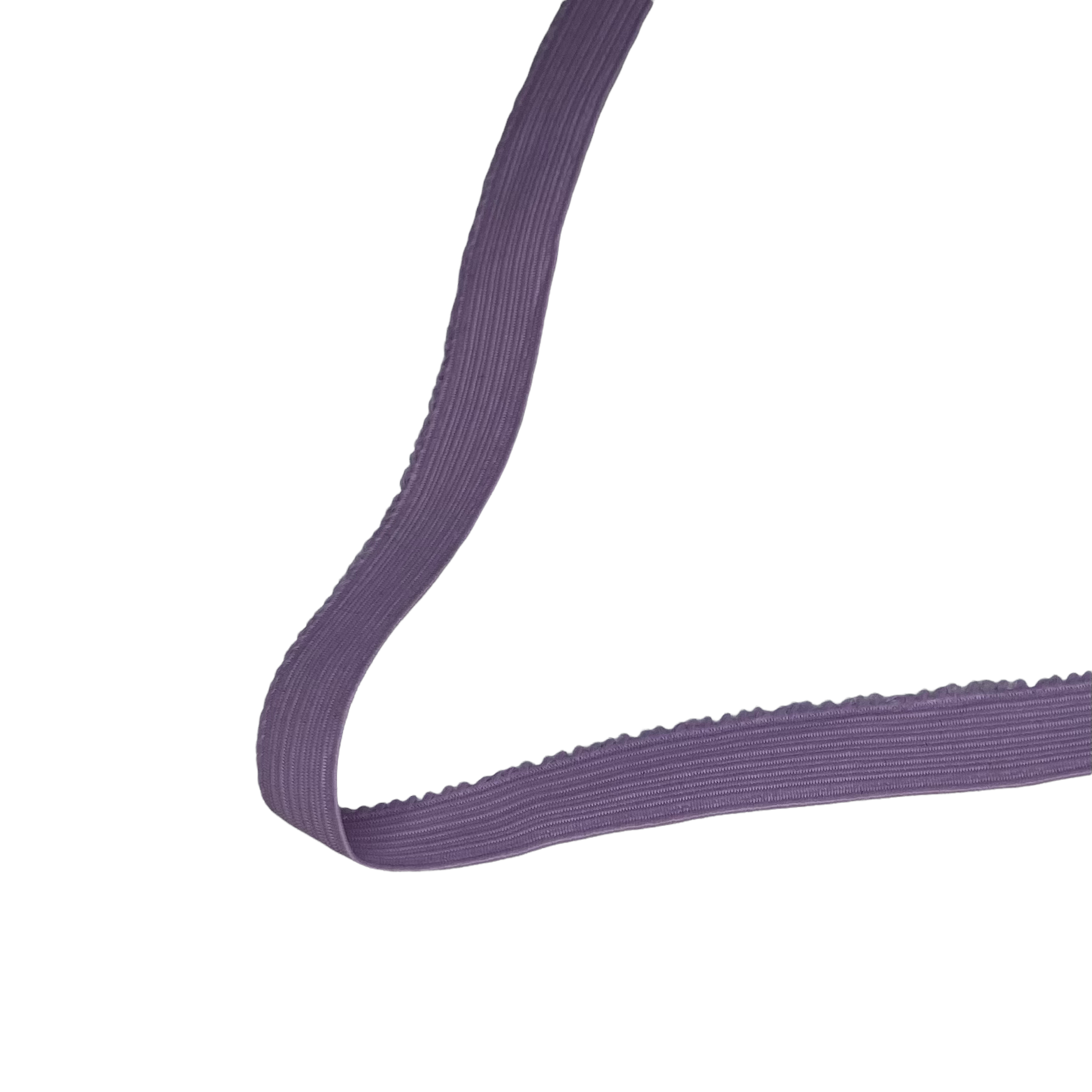 Picot Edge Decorative Elastic - 13mm - By the Yard - Light Purple