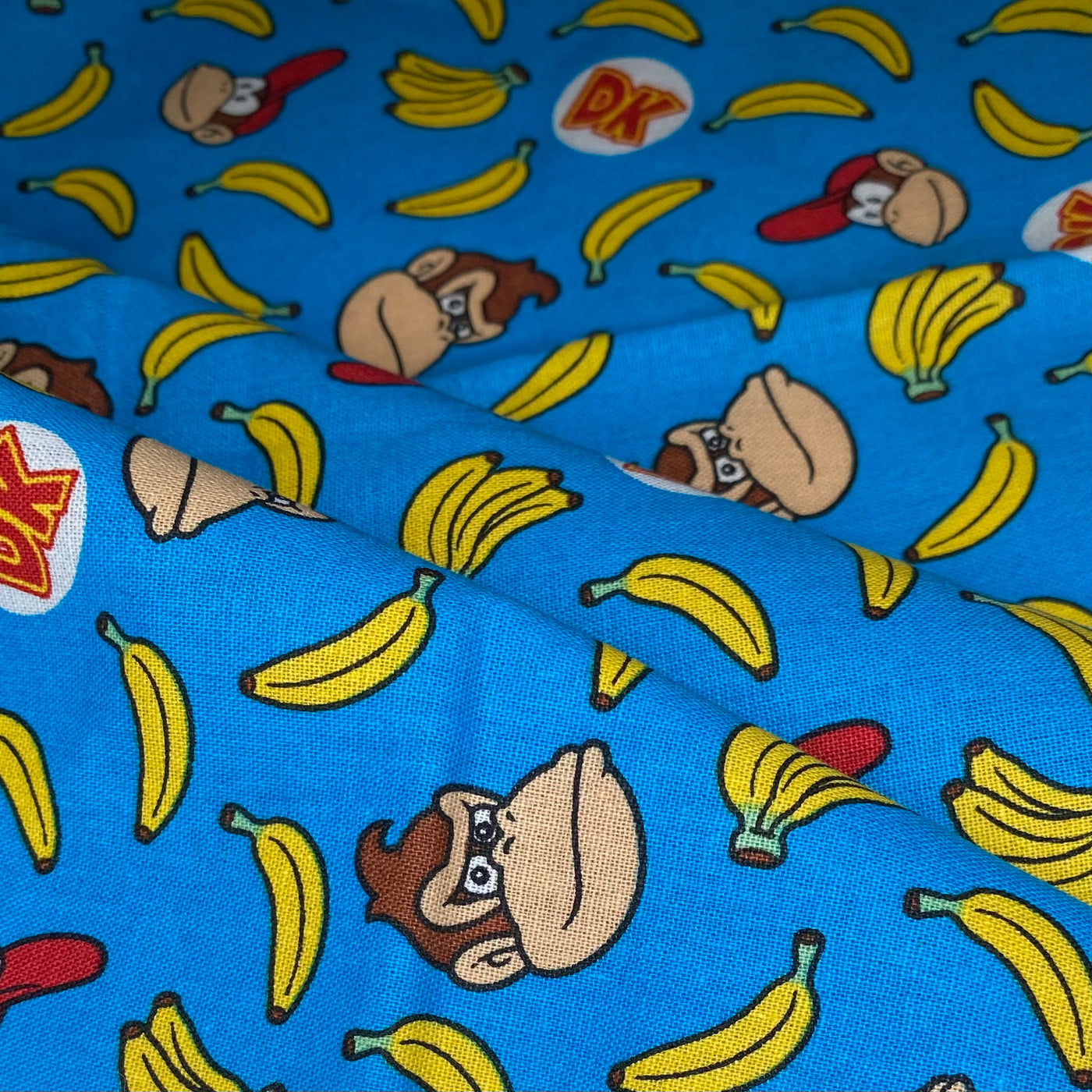 Quilting Cotton - Donkey Kong - Remnant