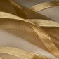 Striped Silk Organza - 53” - Gold