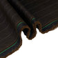 Striped Wool Twill - Brown