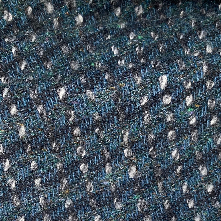 Wool Tweed - Blue/Green