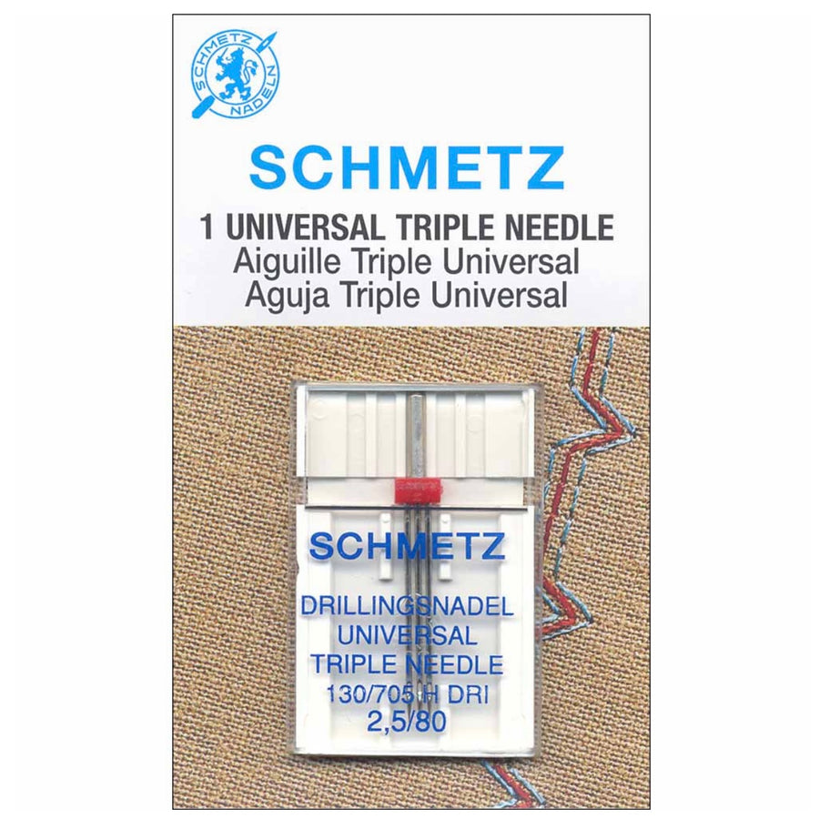 Triple Needle Carded - 80/12 - 2.5mm - 1 count