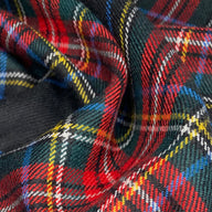 Wool Plaid - Black/Red/Green/White/Yellow/Blue