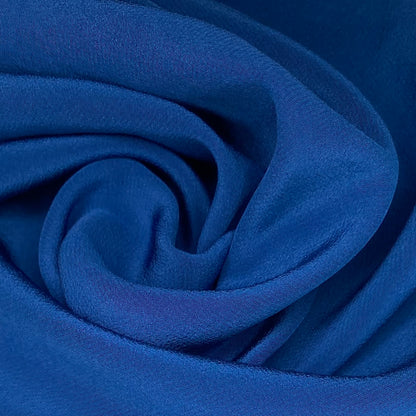 Silk Crepe De Chine - 52” - Blue