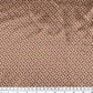 Printed Silk Charmeuse - Circles - Brown/Blue