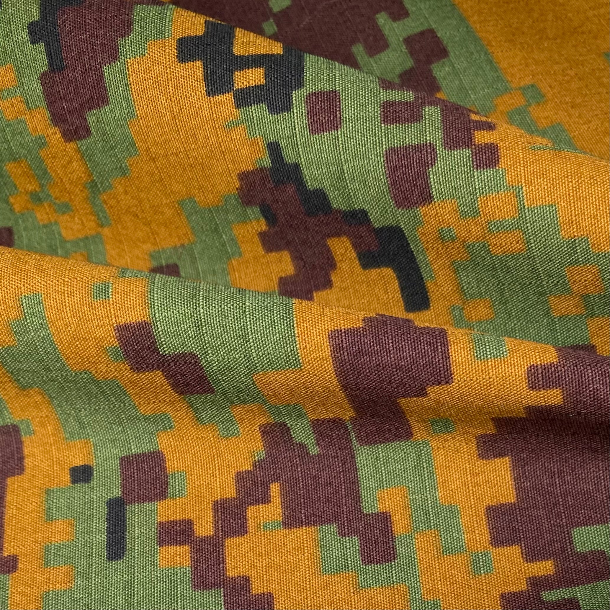Printed Ripstop Cotton Canvas - Digital Camouflage