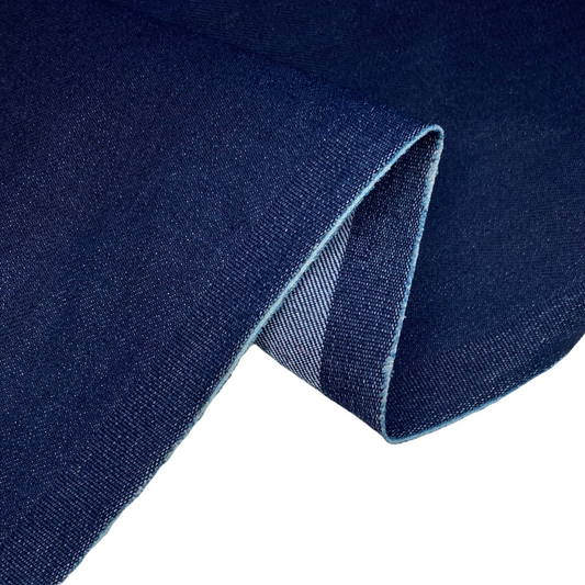 Cotton Twill Denim - 11oz - Denim Blue