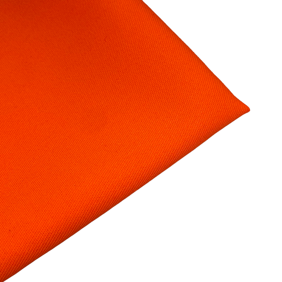 Hi Vis Twill Canvas - 8oz - Neon Orange