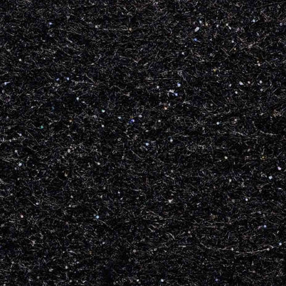 Multi-Coloured Glitter Craft Felt - 72” - Black