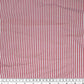 Striped Cotton - 44” - White/Red