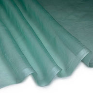 Ombré Crinkled Silk Chiffon - 44" - Green