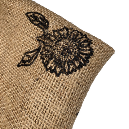 Sunflower Printed Burlap - 44”