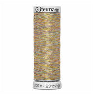 Dekor Variegated Metallic Thread - 200m - Melody
