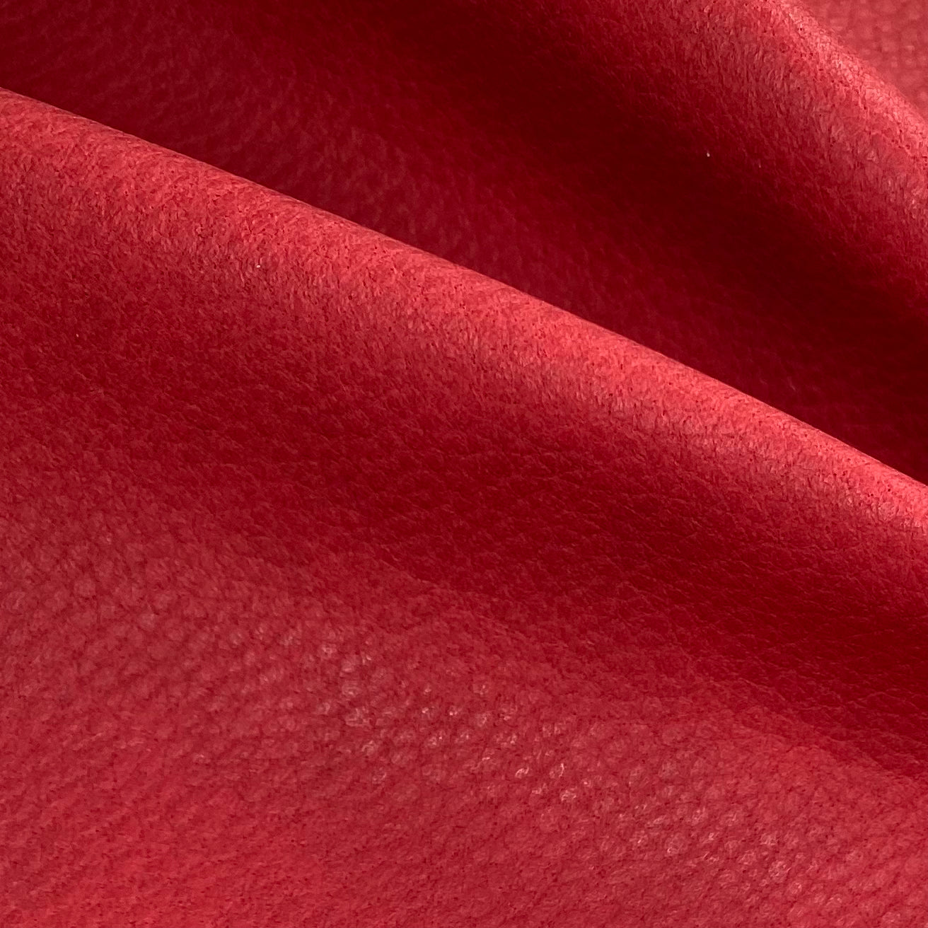 Faux Leather - Red