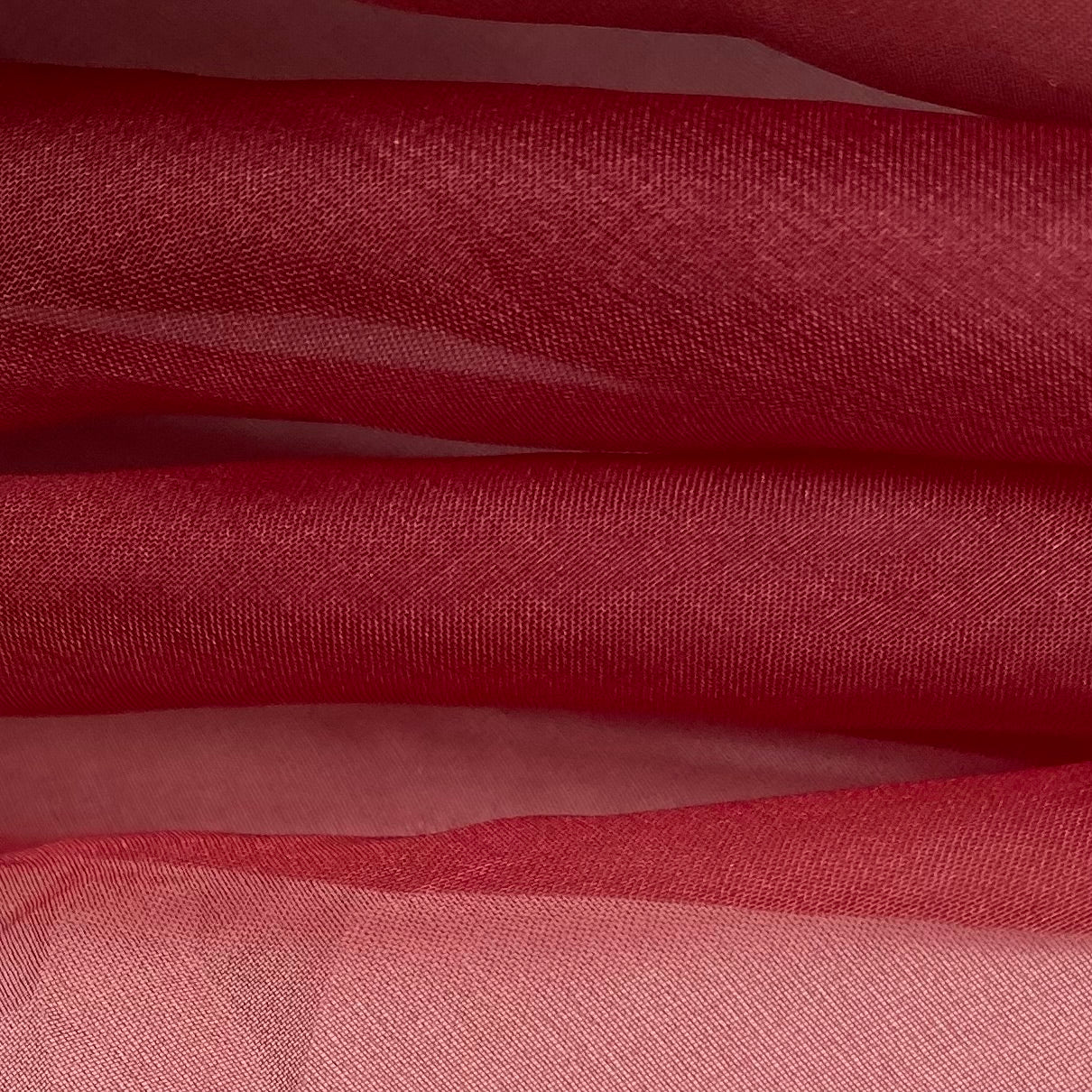Silk Organza - Burgundy