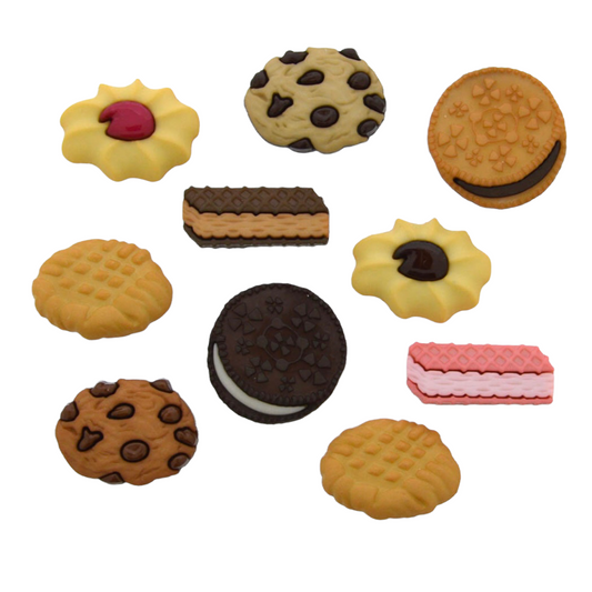 Novelty Buttons - In The Cookie Jar - 10 pcs