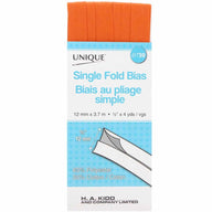 Single Fold Bias Tape - 12mm x 3.7m